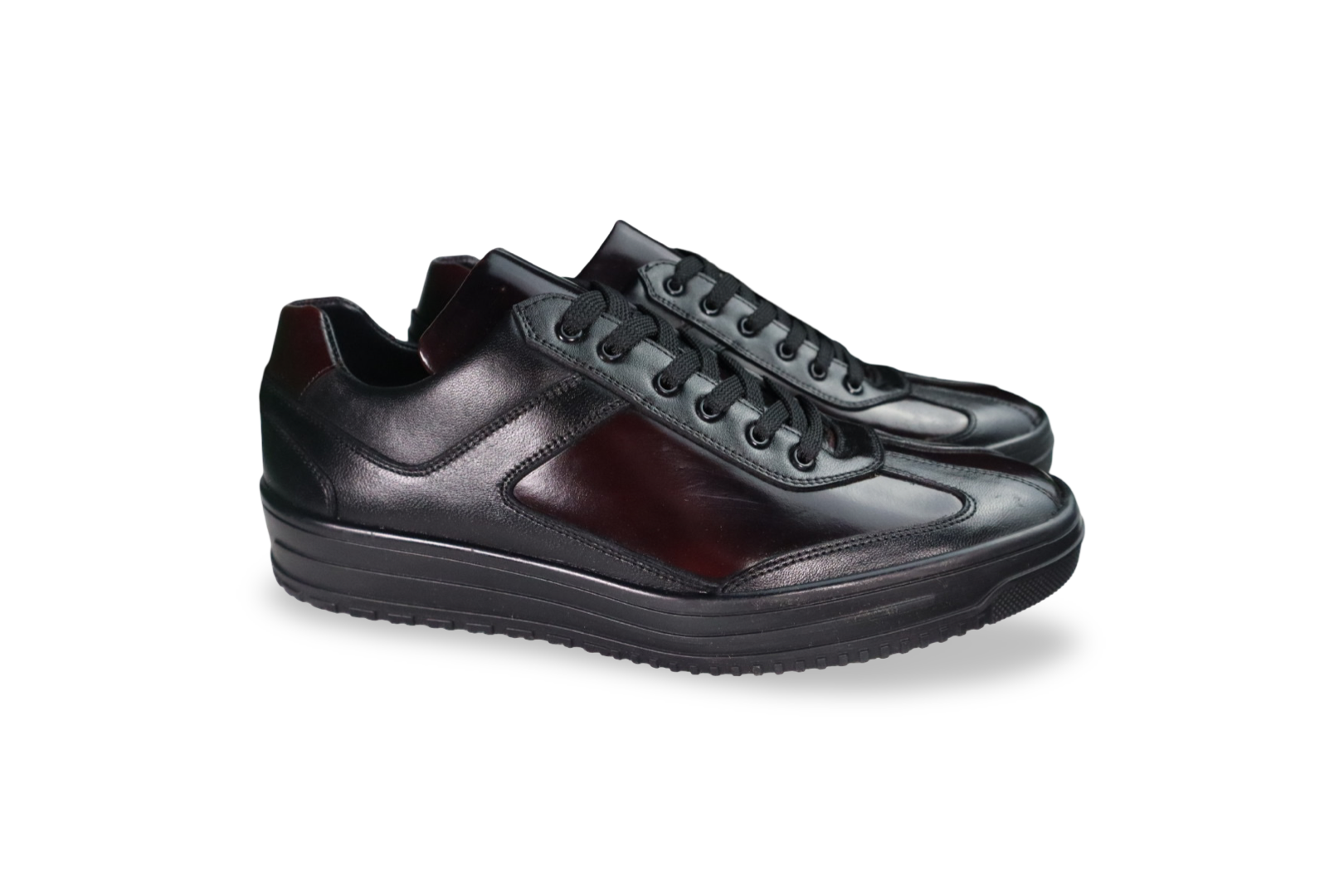 Foto 2 | Tenis Hombre Benissimo 33532 Piel Negro Casual