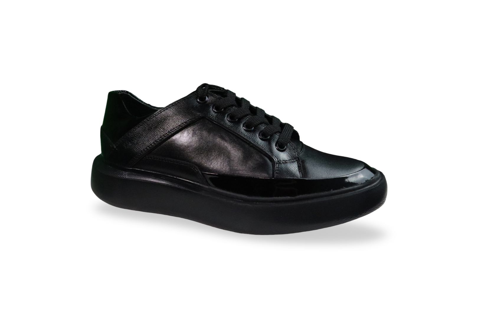 Foto 2 pulgar | Tenis Casual Hombre Benissimo 33511 Piel Negro
