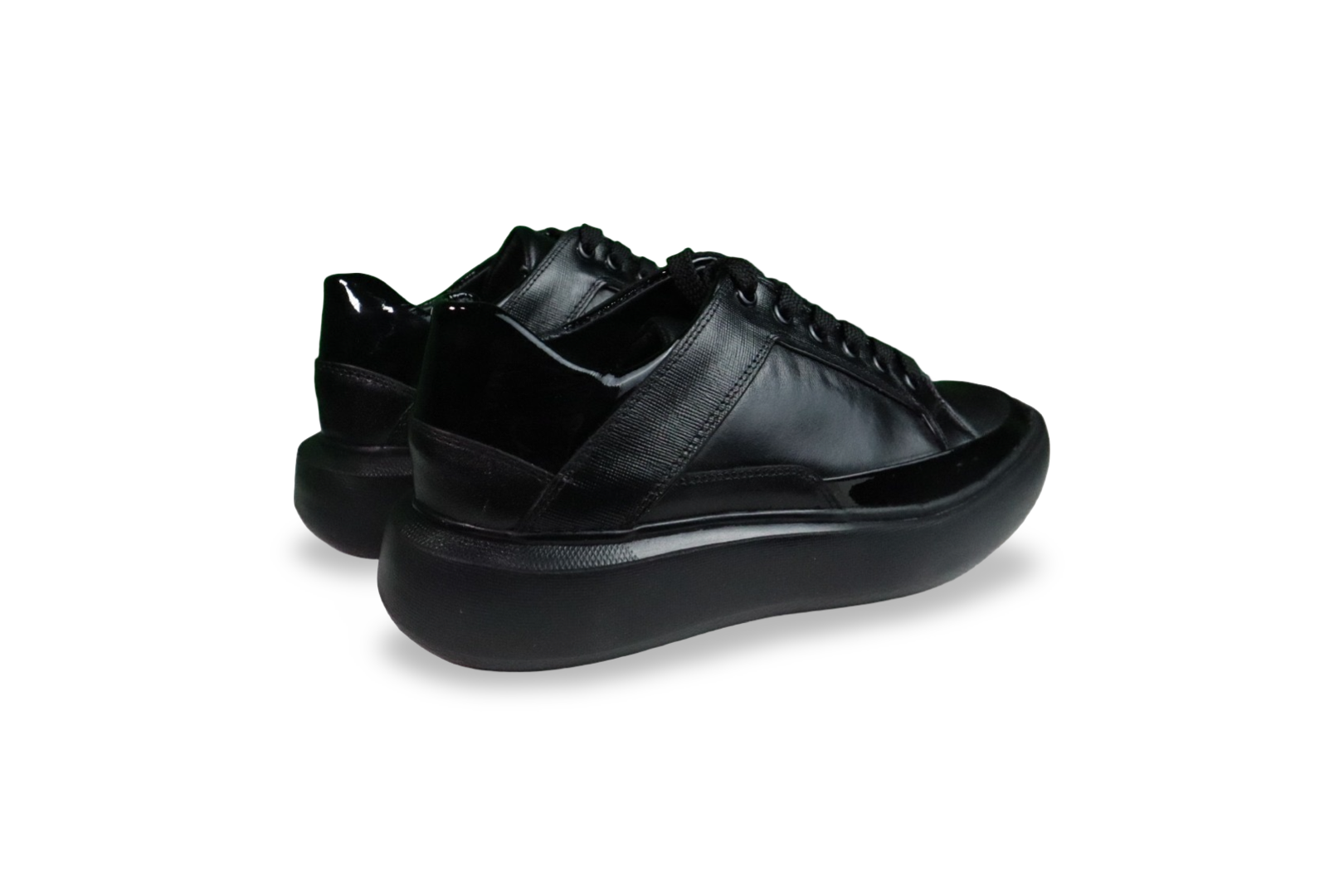 Foto 4 pulgar | Tenis Casual Hombre Benissimo 33511 Piel Negro