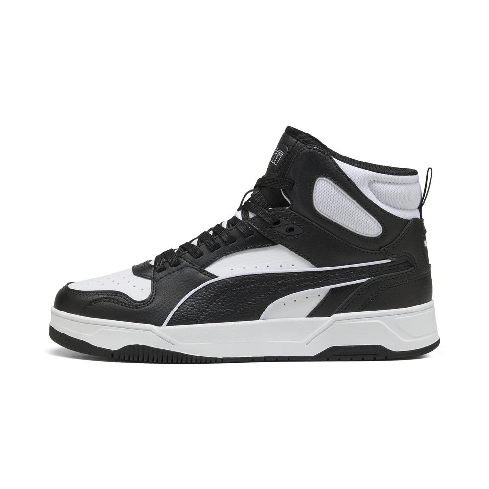 Tenis Puma Rebound Break Mid Unisex Negro $1,949
