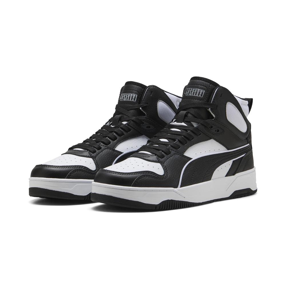 Foto 4 pulgar | Tenis Puma Rebound Break Mid Unisex Negro