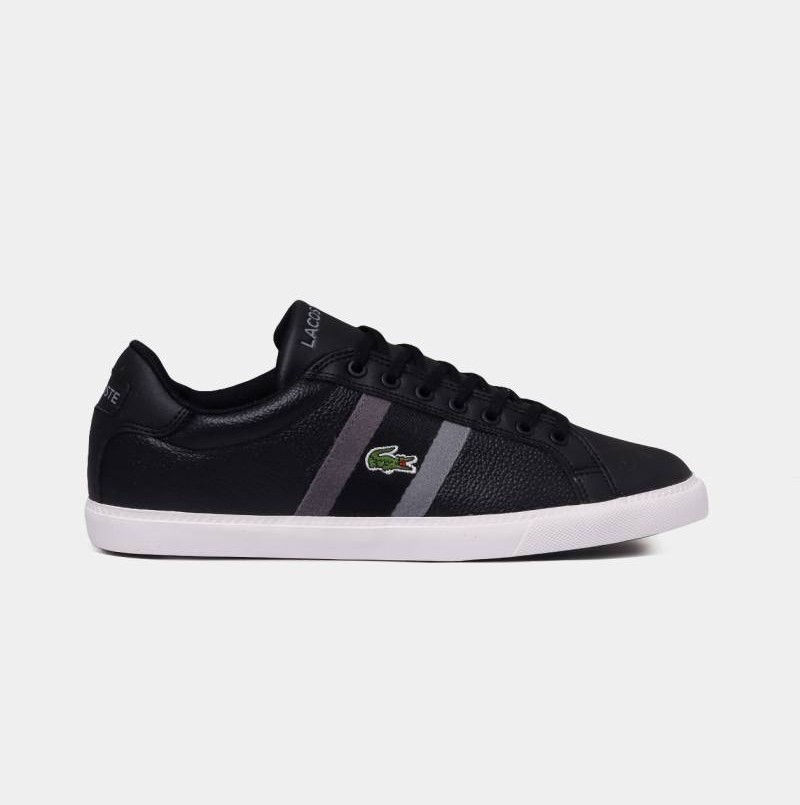 Foto 2 pulgar | Tenis Lacoste Grad Vulc 120 Negro De Piel Casual Para Hombre - Original