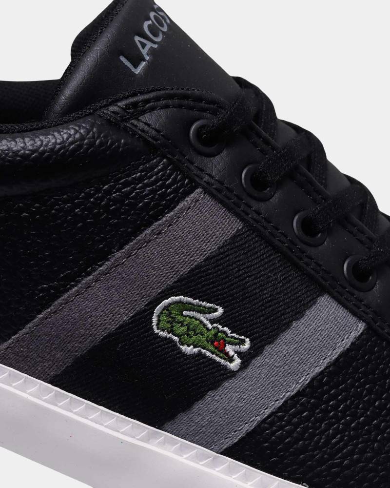 Foto 4 pulgar | Tenis Lacoste Grad Vulc 120 Negro De Piel Casual Para Hombre - Original