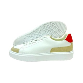 Foto 2 | Tenis Boss Colyn Derb Casuales Blanco De Piel Hombre - Original