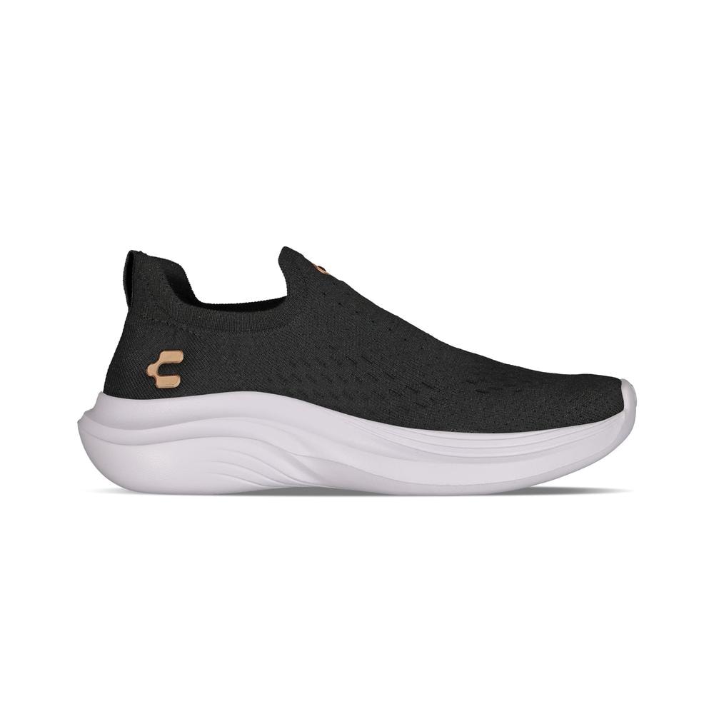 Tenis Charly Relax Walking Mujer Sport Negro $799