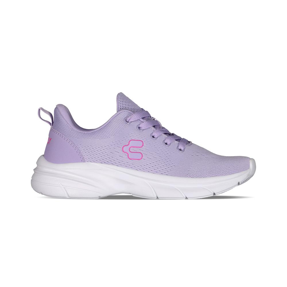 Tenis Charly Relax Walking Mujer Ergonomicos Lila $799