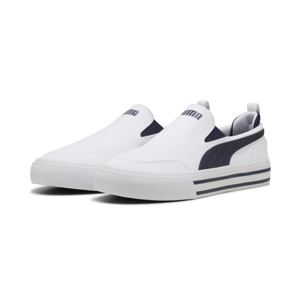 Foto 3 | Tenis Puma Court Classic Vulc Slipon Unisex Azul Marino