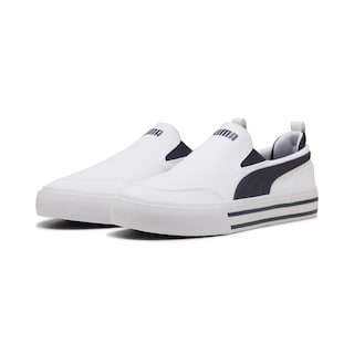 Foto 3 | Tenis Puma Court Classic Vulc Slipon Unisex Azul Marino