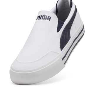 Foto 4 | Tenis Puma Court Classic Vulc Slipon Unisex Azul Marino
