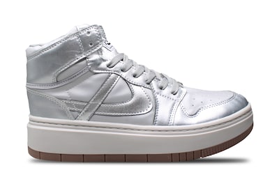 Foto 1 | Tenis Mujer Panam Bota Diva Plateado