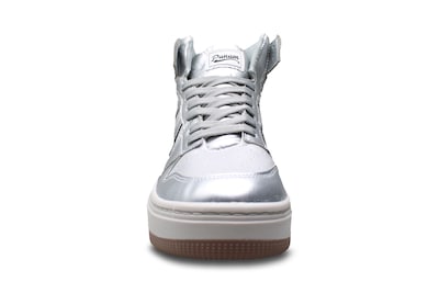 Foto 3 | Tenis Mujer Panam Bota Diva Plateado