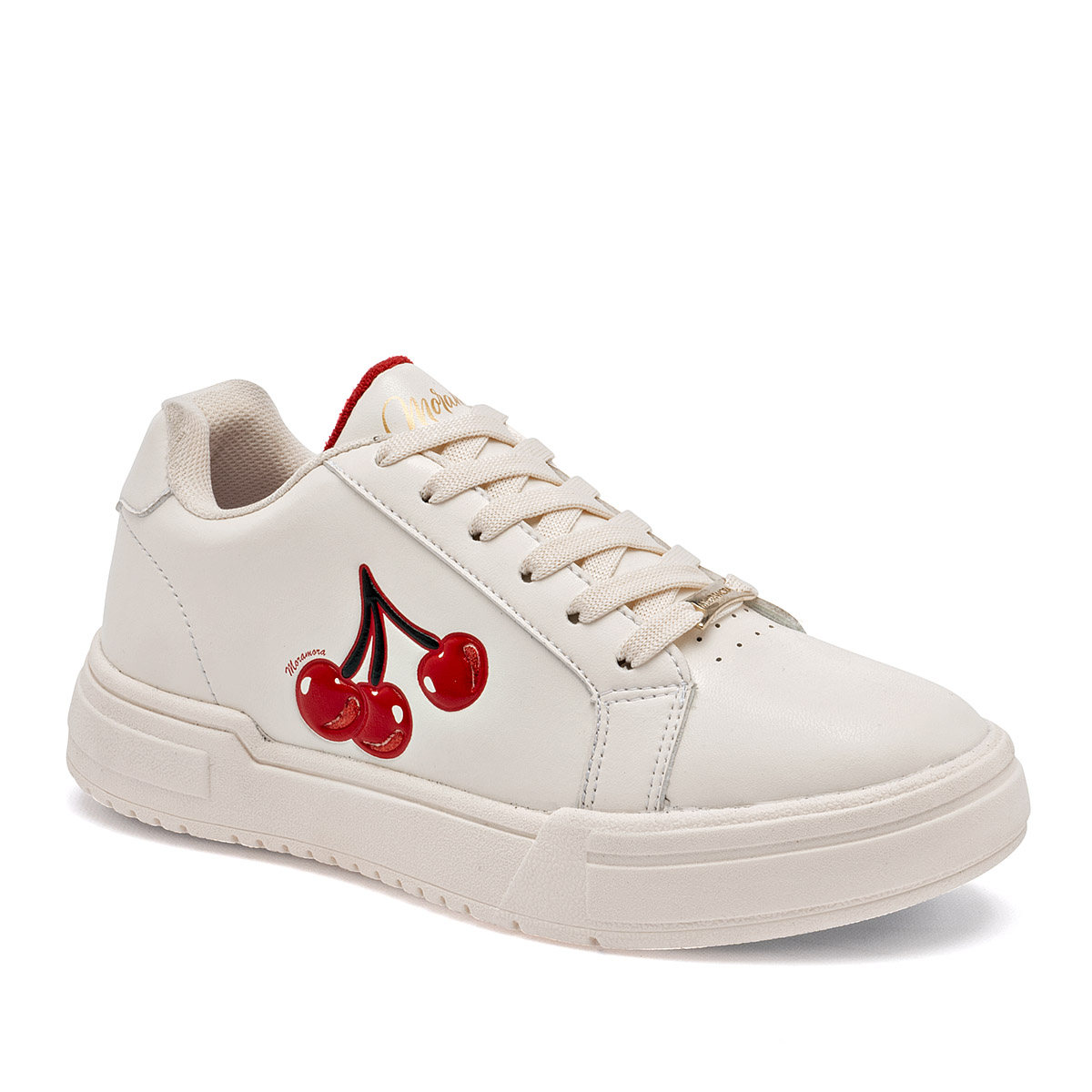 Foto 1 | Moramora Tenis Urbano Para Mujer Latte