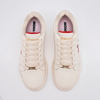 Foto 3 | Moramora Tenis Urbano Para Mujer Latte