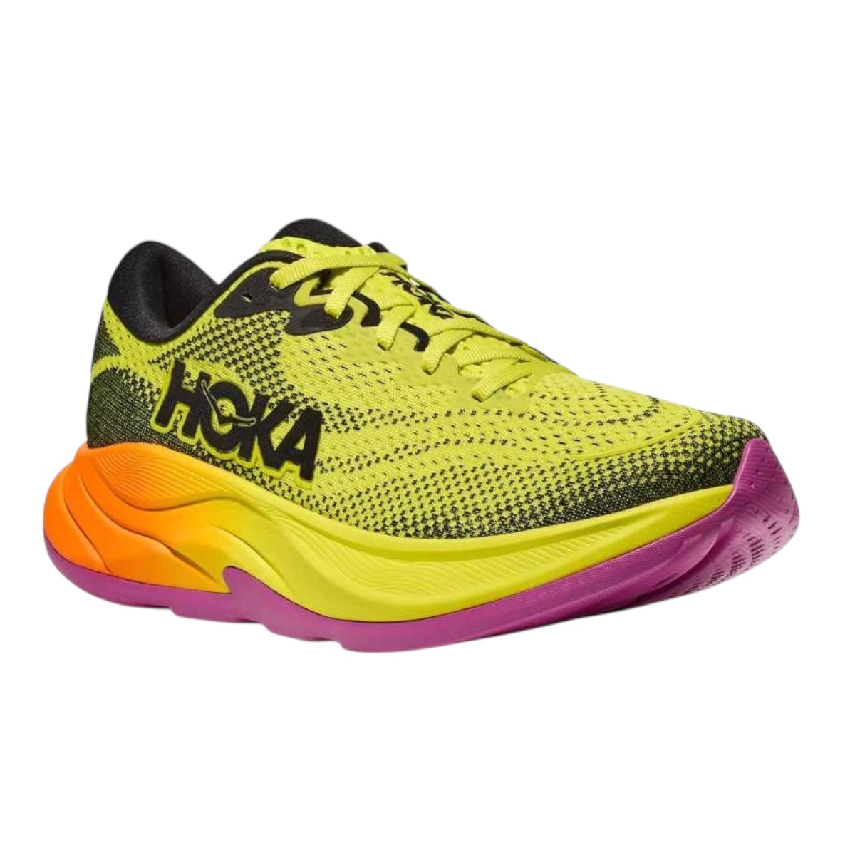 Foto 2 pulgar | Tenis Hoka Rincon 4 Color Amarillo  Exterior Malla 100% Y Suela De Espuma De Poliuretano 100%