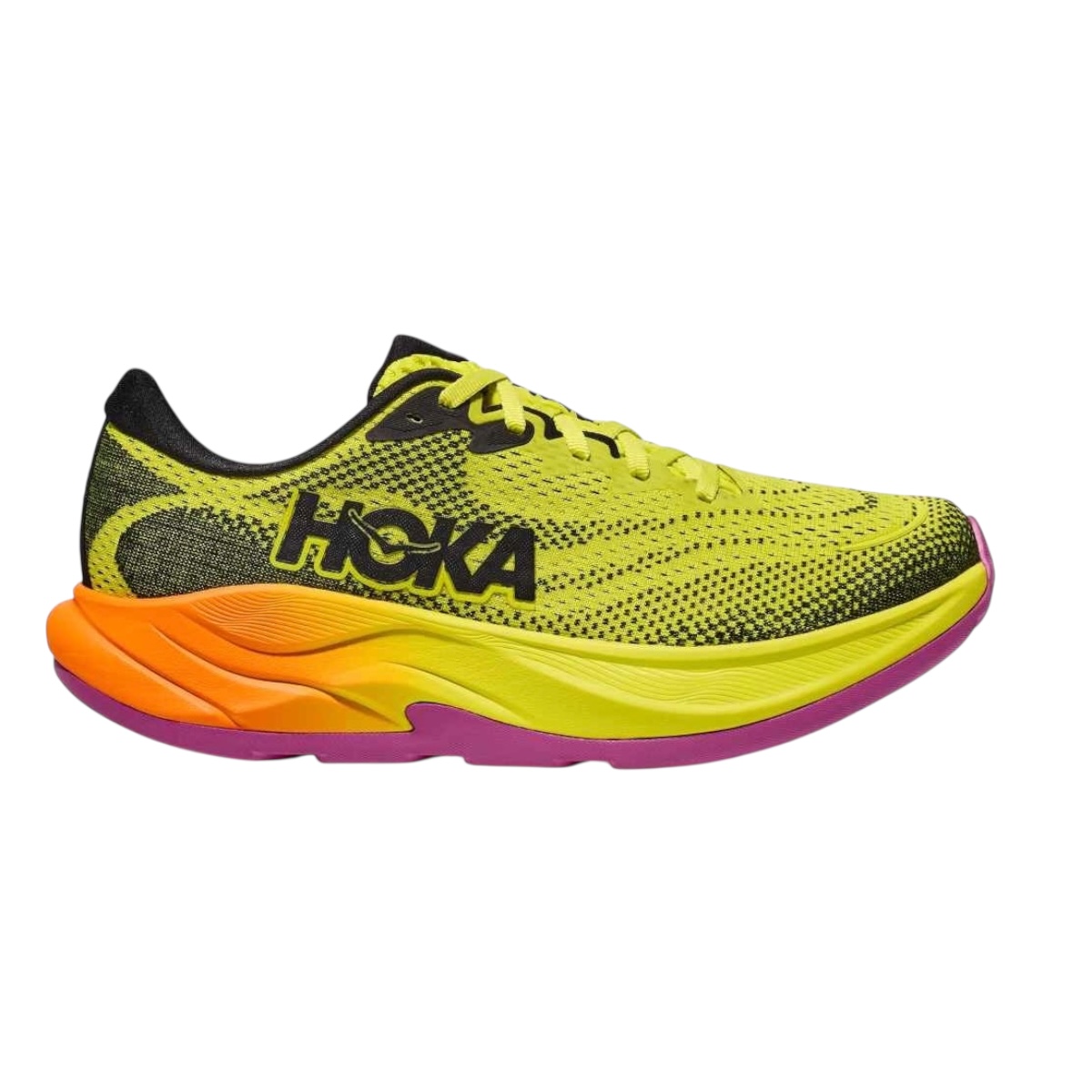 Foto 3 pulgar | Tenis Hoka Rincon 4 Color Amarillo  Exterior Malla 100% Y Suela De Espuma De Poliuretano 100%