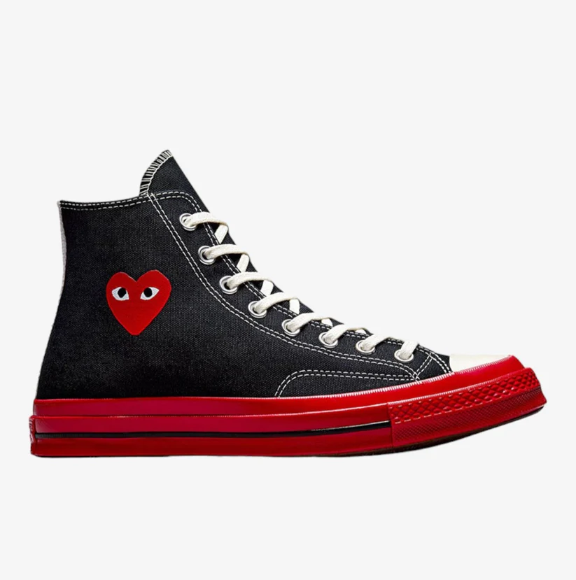 Foto 2 pulgar | Tenis Converse X Comme Des Garçons Play Chuck Taylor Hi Unisex - Original