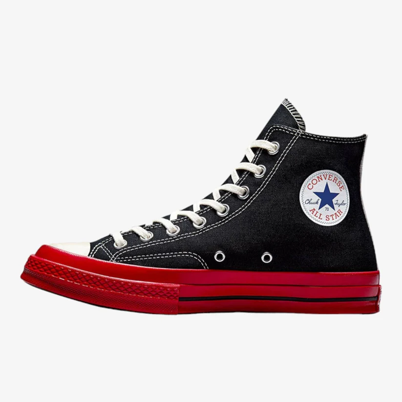 Foto 3 pulgar | Tenis Converse X Comme Des Garçons Play Chuck Taylor Hi Unisex - Original