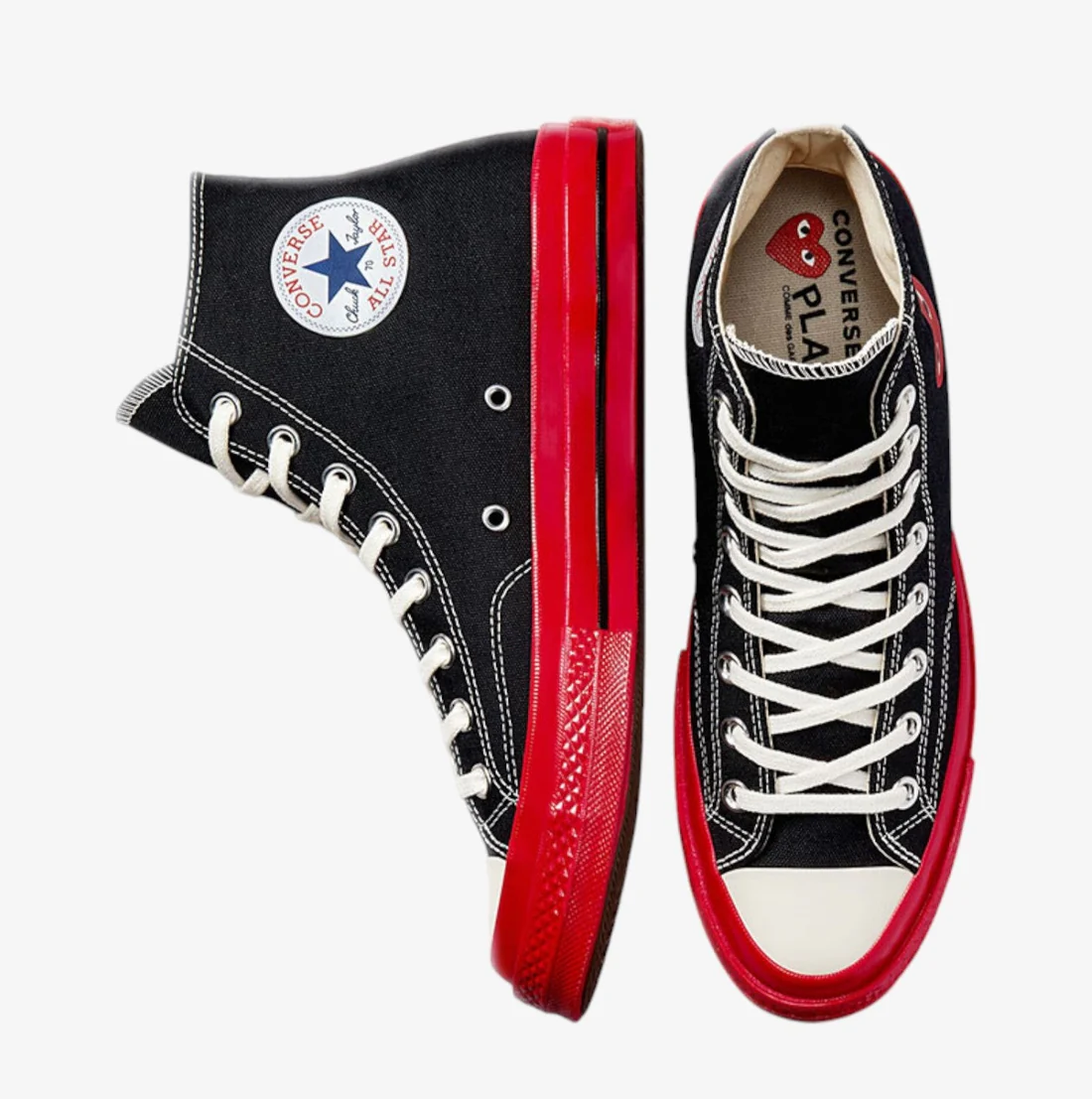 Foto 4 pulgar | Tenis Converse X Comme Des Garçons Play Chuck Taylor Hi Unisex - Original