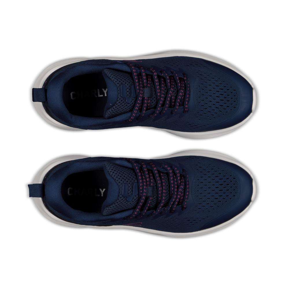 Foto 5 pulgar | Tenis Charly Sport Running Mujer Originales Azul Marino