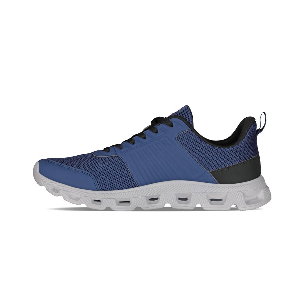 Foto 3 pulgar | Tenis Charly Relax Walking Hombre Sport Azul Marino