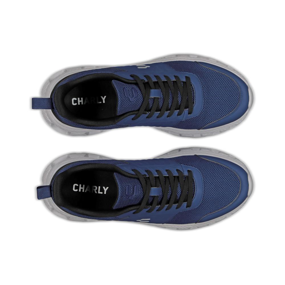 Foto 5 pulgar | Tenis Charly Relax Walking Hombre Sport Azul Marino