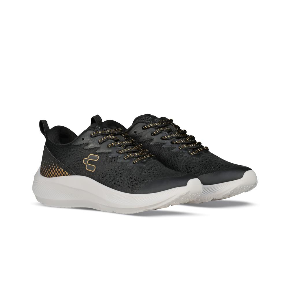 Foto 7 pulgar | Tenis Charly Sport Running Mujer Ajustable Negro