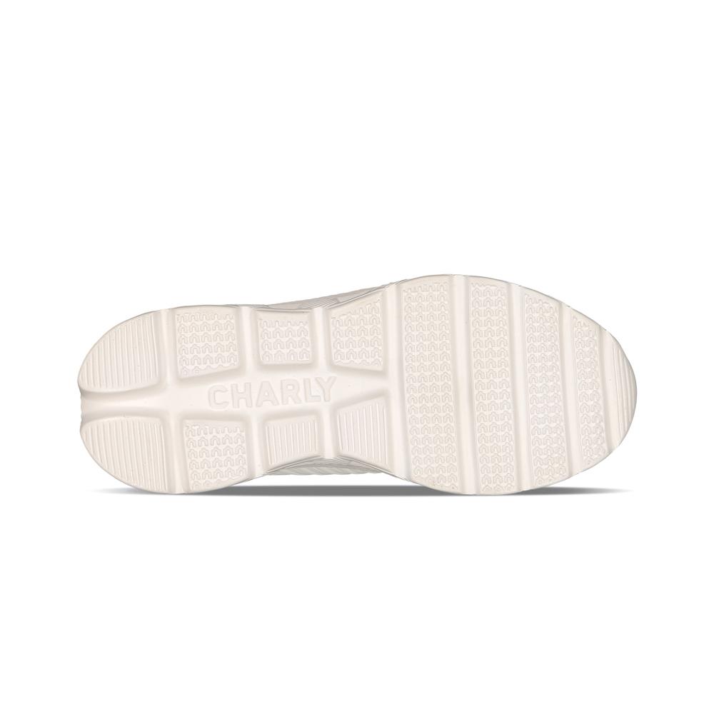 Foto 4 pulgar | Tenis Charly Relax Walking Mujer Transpirables Blanco