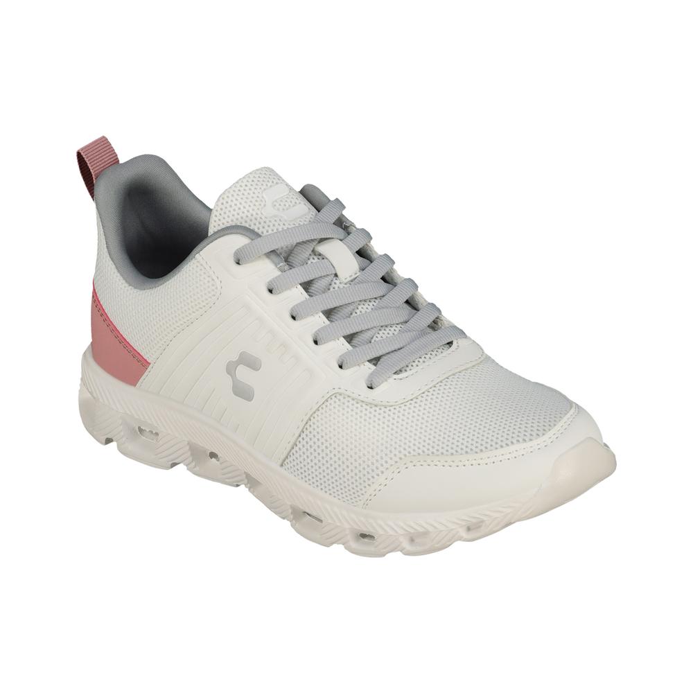 Foto 7 pulgar | Tenis Charly Relax Walking Mujer Transpirables Blanco