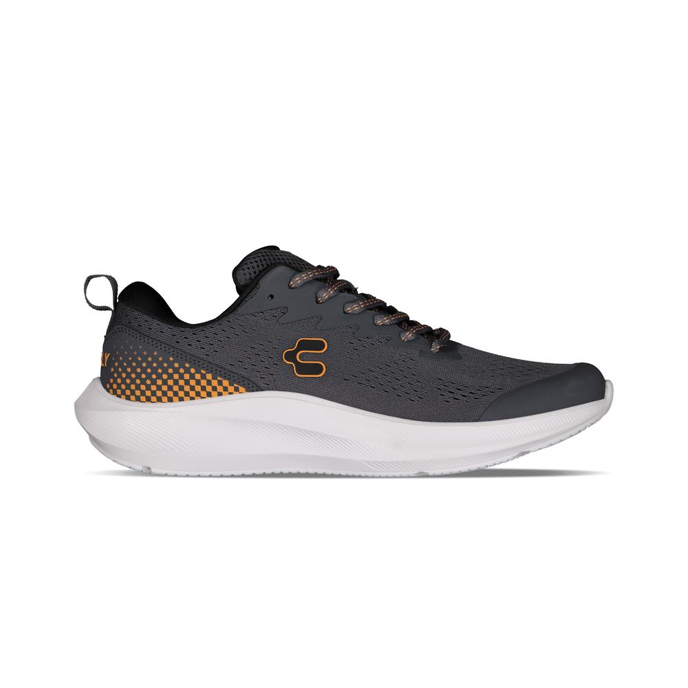Tenis Charly Sport Running Hombre Comodos Gris $799