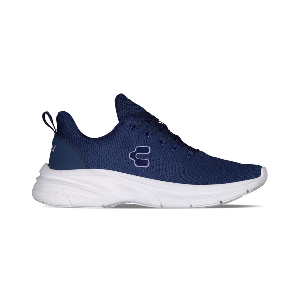 Tenis Charly Relax Walking Mujer Confortables Azul Marino $799