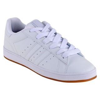 Foto 1 | Tenis Con Cordones Exterior Piel Vegana Color Blanco Para Hombre De Rbcollection