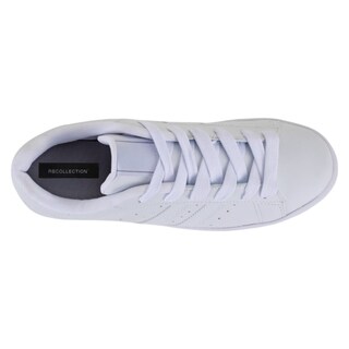 Foto 4 | Tenis Con Cordones Exterior Piel Vegana Color Blanco Para Hombre De Rbcollection
