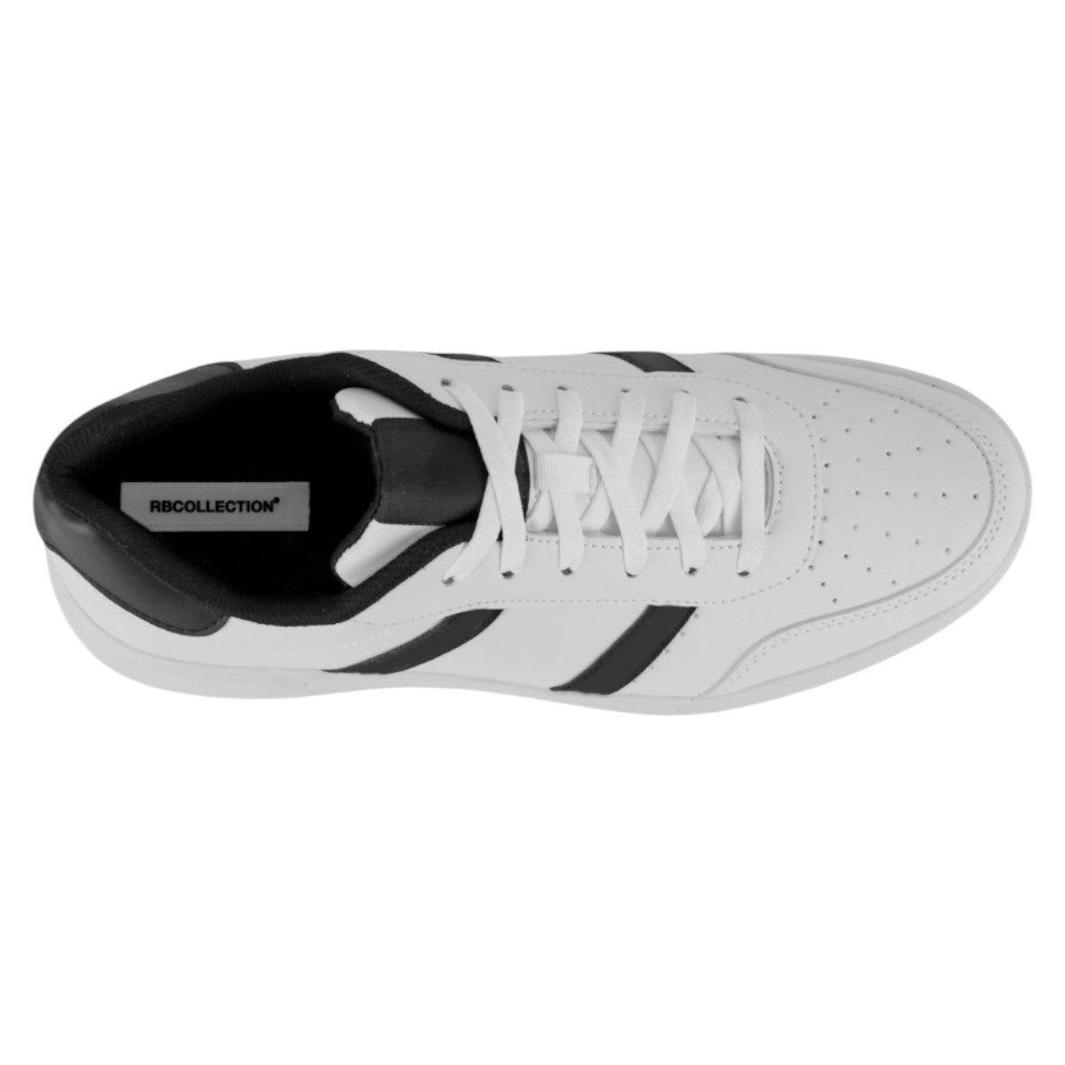 Foto 5 pulgar | Tenis Con Cordones Exterior Piel Vegana Color Blanco Para Hombre De Rbcollection