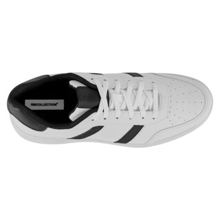 Foto 4 | Tenis Con Cordones Exterior Piel Vegana Color Blanco Para Hombre De Rbcollection