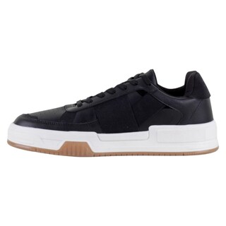 Foto 3 | Tenis Con Cordones Exterior Piel Vegana Color Negro Para Hombre De Rbcollection
