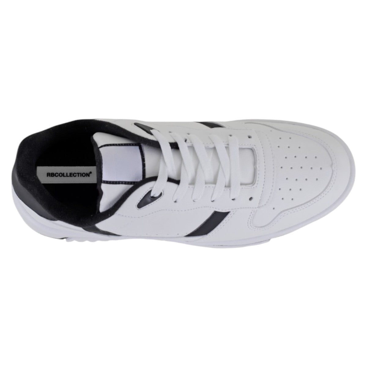 Foto 5 pulgar | Tenis Con Cordones Exterior Piel Vegana Color Blanco Para Hombre De Rbcollection