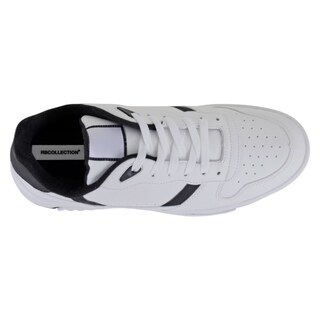 Foto 4 | Tenis Con Cordones Exterior Piel Vegana Color Blanco Para Hombre De Rbcollection