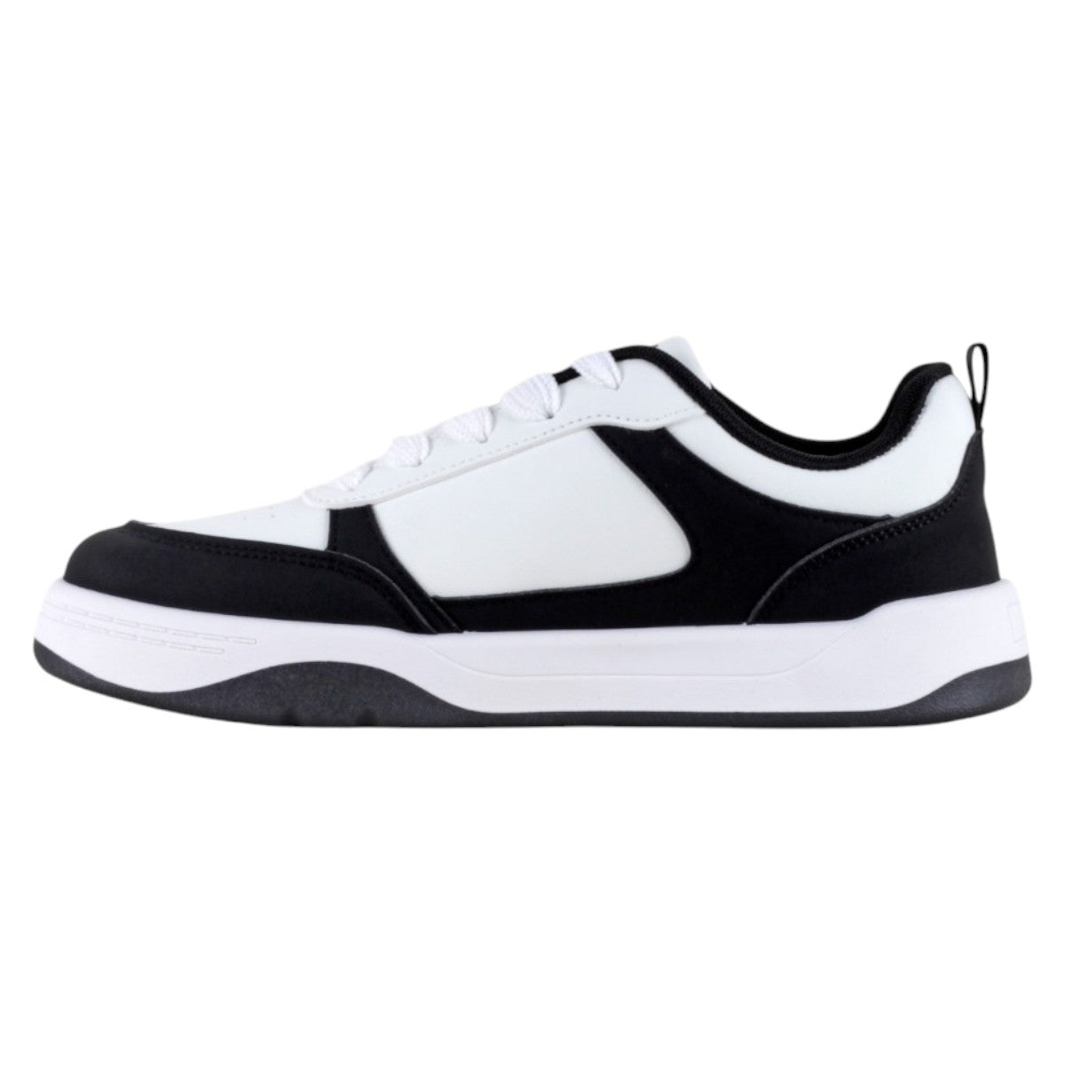 Foto 4 pulgar | Tenis Con Cordones Exterior Piel Vegana Color Negro Para Hombre De Rbcollection