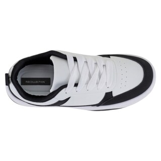 Foto 4 | Tenis Con Cordones Exterior Piel Vegana Color Negro Para Hombre De Rbcollection