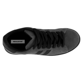 Foto 4 | Tenis Con Cordones Exterior Piel Vegana Color Gris Para Hombre De Rbcollection