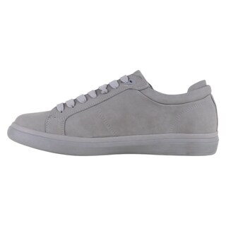 Foto 3 | Tenis Con Cordones Exterior Piel Vegana Color Gris Para Hombre De Rbcollection