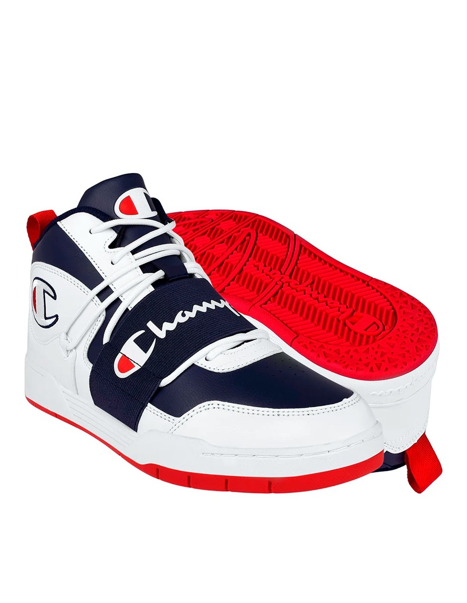 Foto 4 pulgar | Tenis Caballero Champion Court Mid Blanco Cas10425m