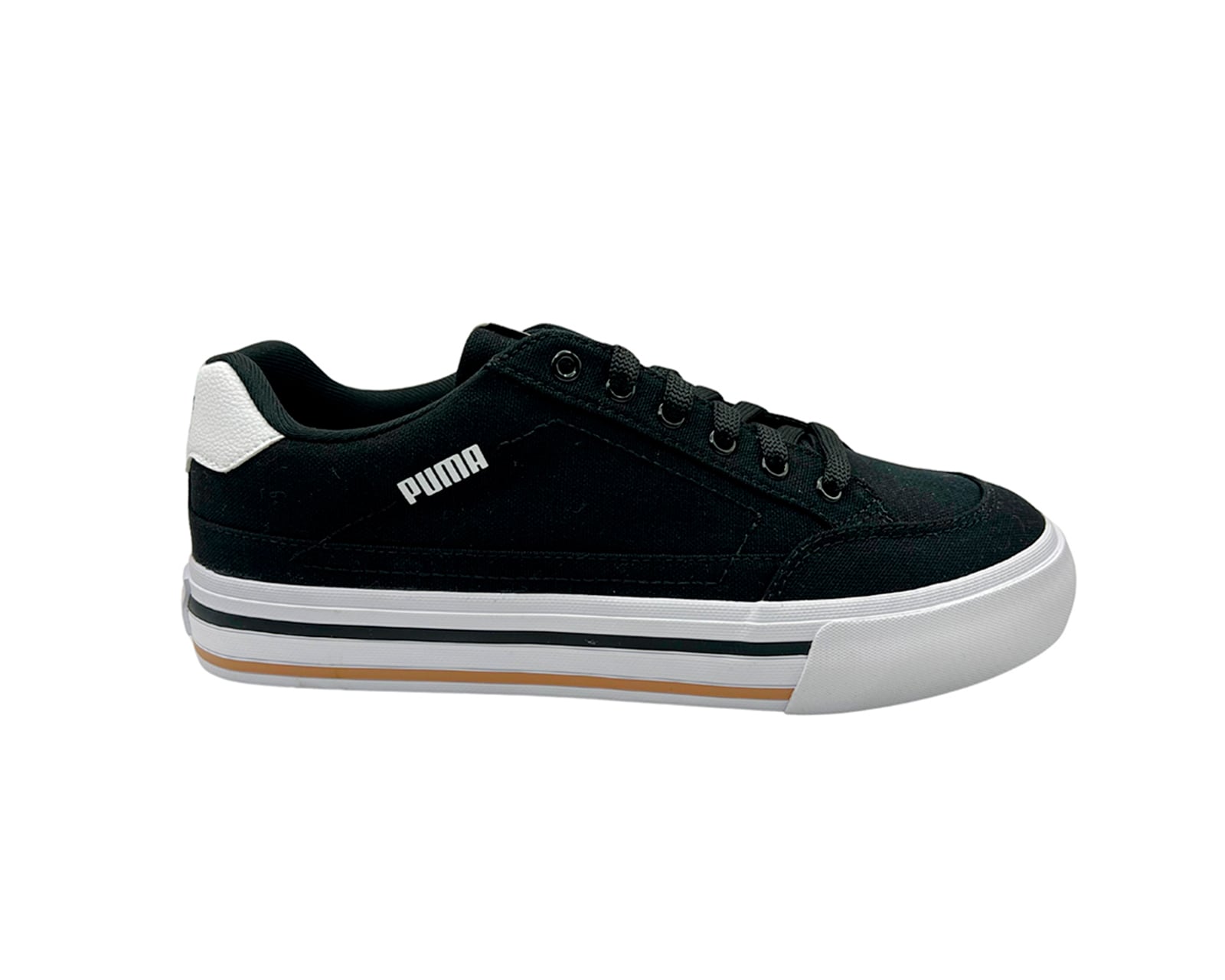 Tenis Puma  Negro Casual Court Clasic Vulc Unisex $1,199