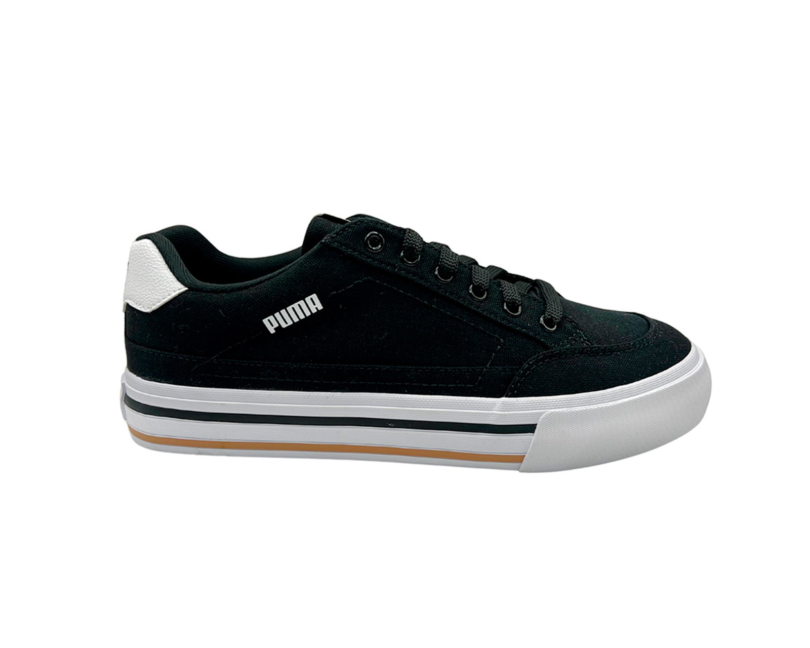 Foto 2 pulgar | Tenis Puma  Negro Casual Court Clasic Vulc Unisex