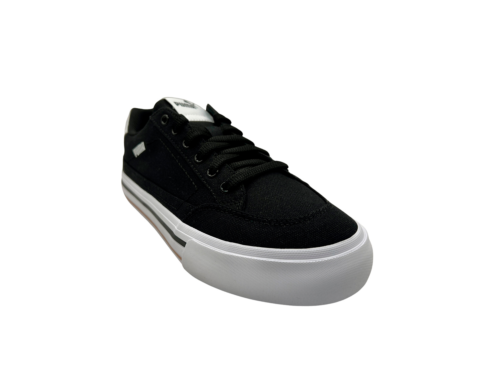 Foto 3 pulgar | Tenis Puma  Negro Casual Court Clasic Vulc Unisex