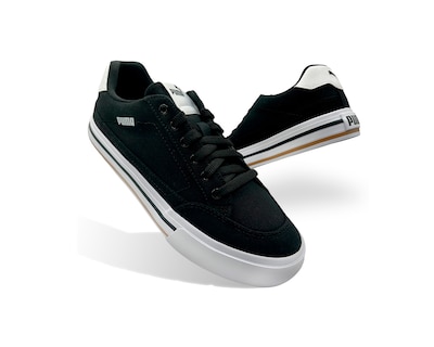 Foto 4 | Tenis Puma Negro Casual Court Clasic Vulc Unisex