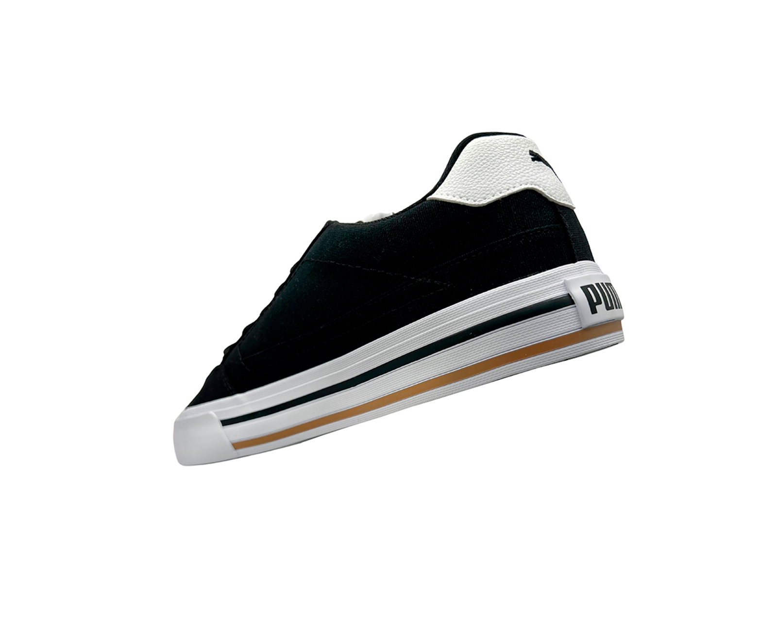 Foto 6 pulgar | Tenis Puma  Negro Casual Court Clasic Vulc Unisex