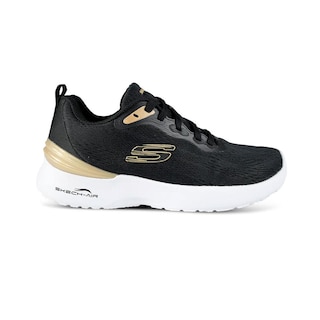 Foto 1 | Tenis Skechers Skech Air Dynamight Mujer Moderno Negro