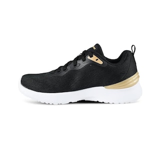 Foto 2 | Tenis Skechers Skech Air Dynamight Mujer Moderno Negro