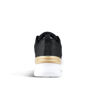 Foto 3 | Tenis Skechers Skech Air Dynamight Mujer Moderno Negro